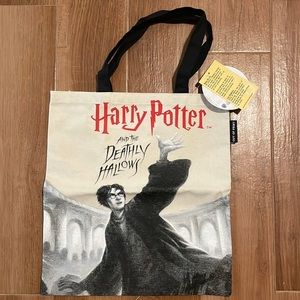 NWT Out of Print Harry Potter and the Deathly Hallows Tote Bag